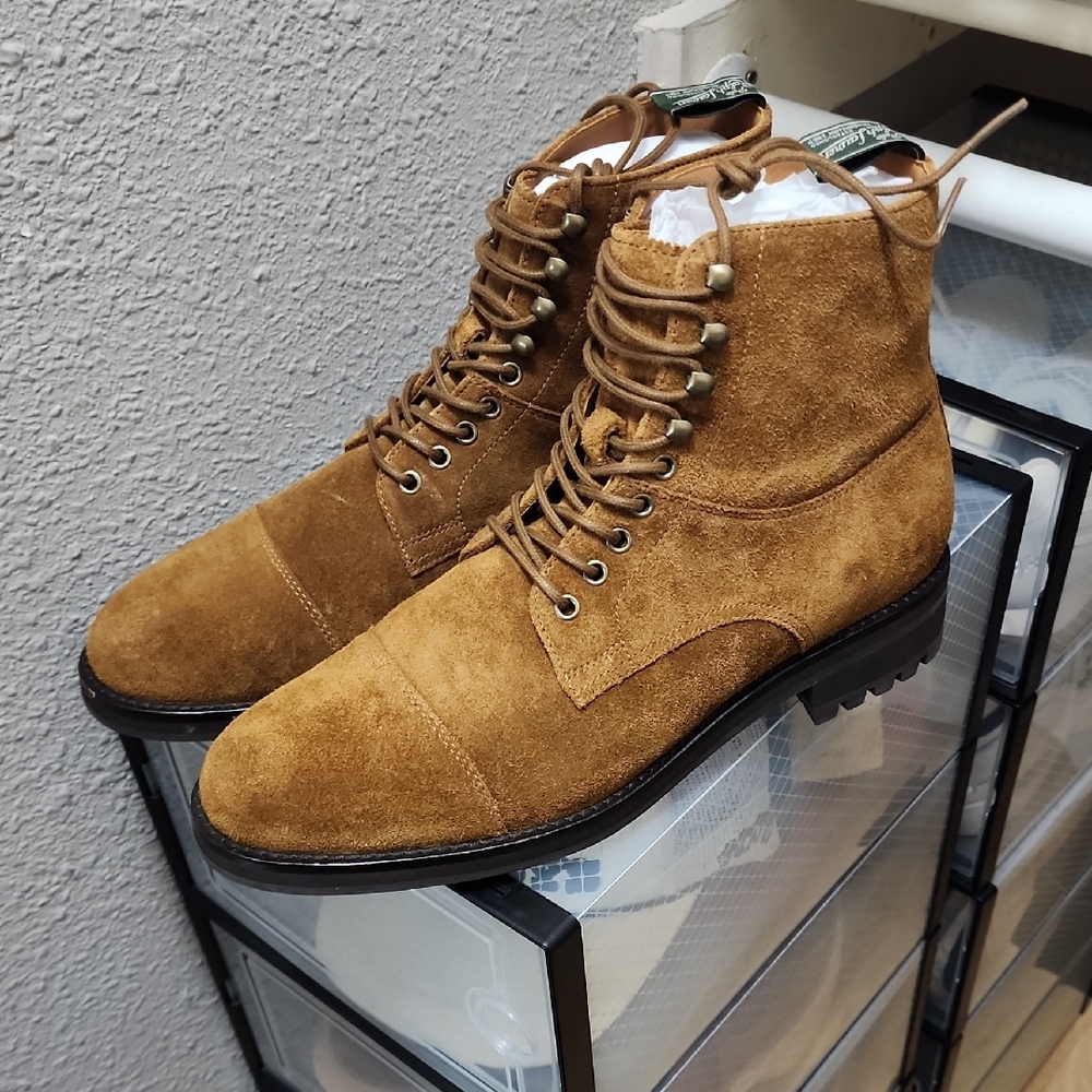 Polo Ralph Lauren Men's Brown Suede Boots